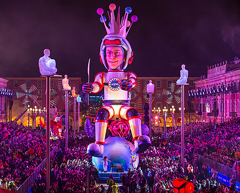 CARNAVAL DE NICE - FETE DES CITRONS A MENTON & ENVIRONS